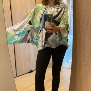 Emilio Pucci flowy blouse
